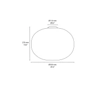 Flos Glo-Ball C ceiling lamp