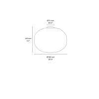 Flos Glo-Ball C/W Zero wall/ceiling lamp Flos Glo-Ball C/W Zero wall/ceiling lamp