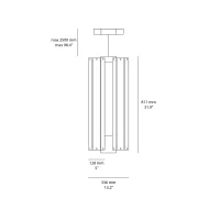 Flos SuperWire S3 suspension lamp