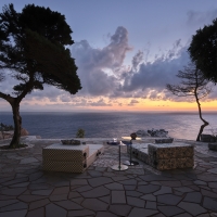 Kartell Trix Outdoor Obi Check pouf trasformabile