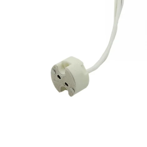 Lampo portalampada G5,3 12V in ceramica