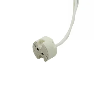 Lampo portalampada G5,3 12V in ceramica