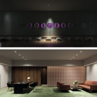 Buzzi & Buzzi Reverso motorised Recessed Ceiling LED downlight