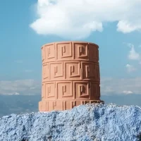 Seletti Magna Graecia vaso in terracotta
