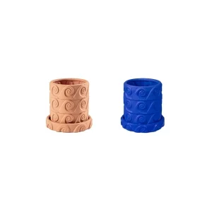 Seletti Magna Graecia Onda vaso in terracotta
