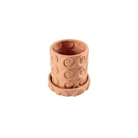 Seletti Magna Graecia Onda vaso in terracotta