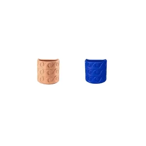 Seletti Magna Graecia Onde vaso in terracotta