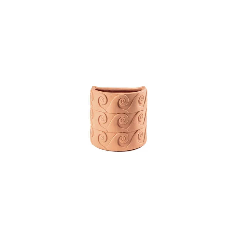 Seletti Magna Graecia Onde vaso in terracotta