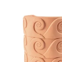 Seletti Magna Graecia Onde vaso in terracotta