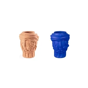 Seletti Magna Graecia Man vaso in terracotta
