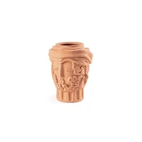 Seletti Magna Graecia Man vaso in terracotta
