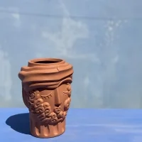 Seletti Magna Graecia Man vaso in terracotta