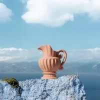 Seletti Magna Graecia Caraffa in terracotta