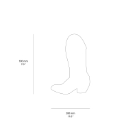 Seletti Crystalbootie glass vase