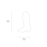 Seletti Crystalbootie glass vase
