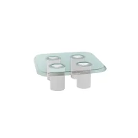 Driade Coupelle glass side table