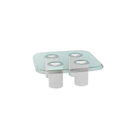 Driade Coupelle glass side table