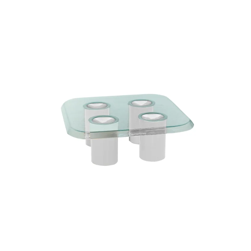 Driade Coupelle glass side table