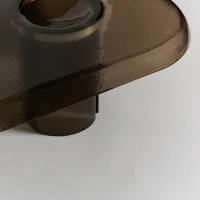 Driade Coupelle glass side table