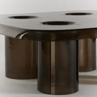 Driade Coupelle glass side table