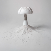 Martinelli Luce Minipipistrello White Matt lampada da tavolo