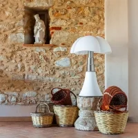 Martinelli Luce Pipistrello White Matt table lamp