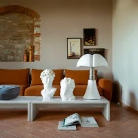 Martinelli Luce Pipistrello White Matt led lampada da tavolo