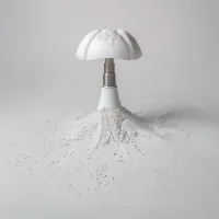 Martinelli Luce Pipistrello White Matt led lampada da tavolo
