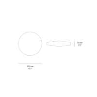 Seletti Lvdis Collection disc of marble