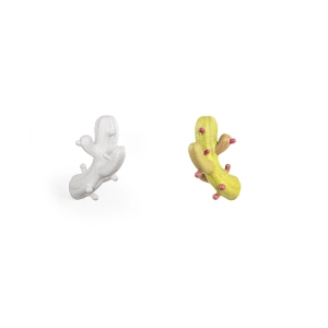 Seletti Mushroom & Snails appendiabiti cactus