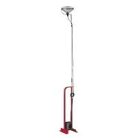 Flos Toio HL Red floor lamp halogen