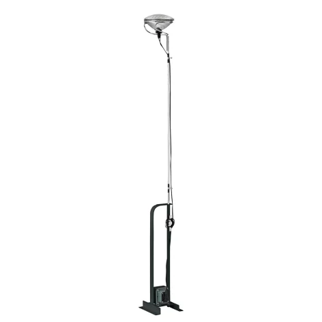 Flos Toio HL Nera lampada da terra alogena