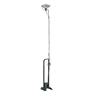Flos Toio HL Nera lampada da terra alogena
