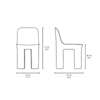 Qeeboo sedia Tata Chair Qeeboo sedia Tata Chair