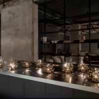 Terzani Argent battery lamp