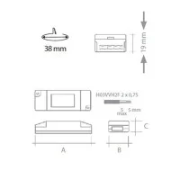 QLT Interfaccia e Ricevitore Infrarossi IR 3R Per Impianti RGB