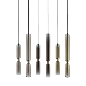 Penta Misty blown glass suspension lamp