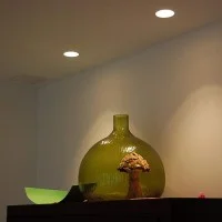 Lampo Faretto Gu10 Tondo Da Incasso Orientabile Bianco Per