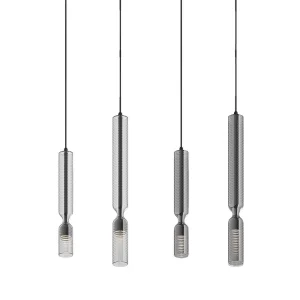 Penta Misty Texture blown glass suspension lamp
