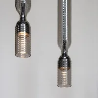 Penta Misty Texture blown glass suspension lamp