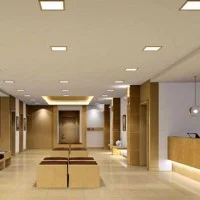 Lampo Recessed LED Panel 18W 220x220mm Power Supply Included