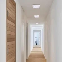 Lampo KIT Cornice Bianca Per Pannello 220x220mm LED Montaggio A