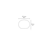 Flos ricambio diffusore per Glo-Ball D112 Flos ricambio diffusore per Glo-Ball D112