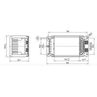 Vossloh Schwabe Ballast Ferromagnetico HS e HI 1000 W Lampade