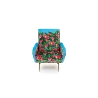 Seletti Toiletpaper poltrona legno imbottito Seletti Toiletpaper poltrona legno imbottito
