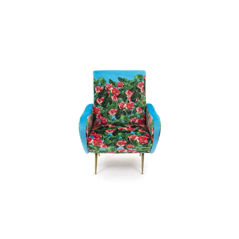 Seletti Toiletpaper poltrona legno imbottito Seletti Toiletpaper poltrona legno imbottito
