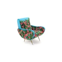 Seletti Toiletpaper poltrona legno imbottito Seletti Toiletpaper poltrona legno imbottito