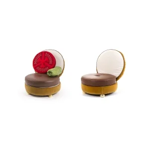 Seletti Burger poltrona imbottita