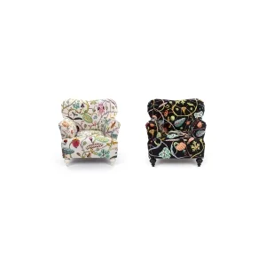 Seletti Botanical Diva poltrona in legno imbottita