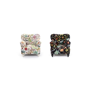 Seletti Botanical Diva upholstered wooden armchair